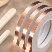 EMI Shielding Copper Foil Tape with Conductive Adhesive Flexible Copper Tape with Conductive Adhesive Grounding Solderable for Hobbyists