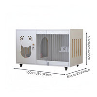 Cat Activity Center Indoor Cat House Cabinet Cat Tower Multi-level Cat House Wooden Panels Spacious Habitat Suitable for Living Room Bedroom