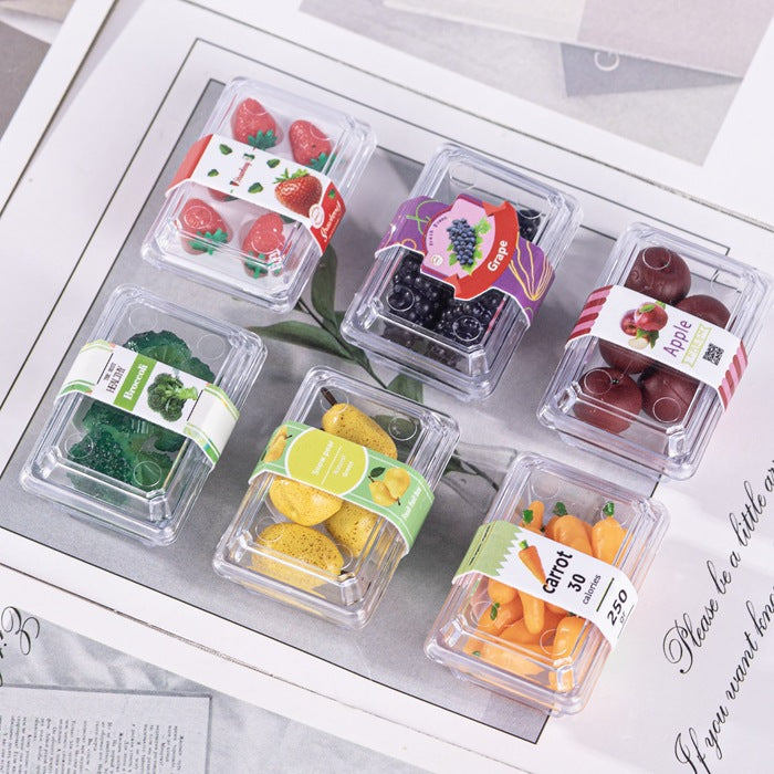 Miniature Fruit Simulation Toys for Dollhouse DIY