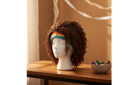Warm Knit Hat with Dreadlocks Lightweight Dreadlock Beanie Easy to Match for Men