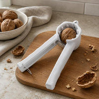 Design Nutcracker Textured Gripping Surfaces Walnut Cracker Plastic and Metal