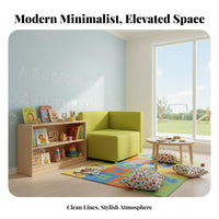 Reconfigurable Sectional Seating System Modern Look and Feel Configurable Section Seating Dense Foam Ergonomic Backing for Lobby
