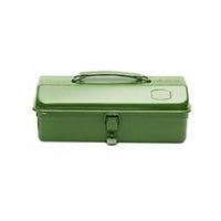 Metal Heavy Duty Metal Foldable Handle Portable Tool Chest for DIY Enthusiasts, Car