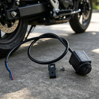 Motorcycle Control Switch 3-Wire Auxiliary Lighting Switch Wired Compact for Scooter Owners