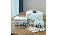Mediterranean Design Trinket Box Creative Gift for Desktop, Living Room