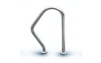 Stainless Steel Pool Ladder Handrail Surface Mounting Pool Handrail Strong Hardware Polished for Contractors, Swimming Pools, Poolside