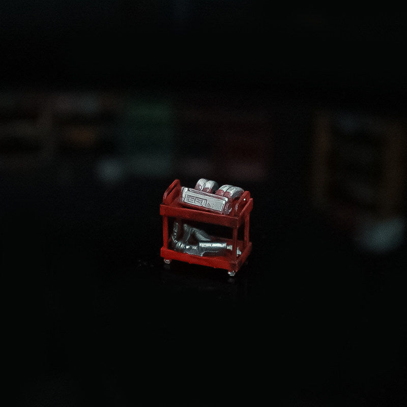 Red Tool Cart