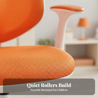 Adjustable Rolling Chair for children Ergonomic Design for Home, Students, Teenagers