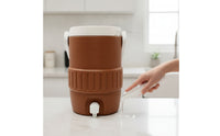 pailStyle Beverage Holder with Tap Portable Drink Holder with Handles Compact Long Lasting for Picnics, Backyard, Beach