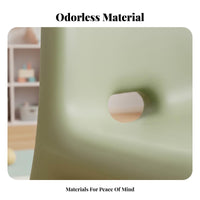 And Odorless Kids Backrest Chair Rounded Corners Toddler Chair Easy to Clean Small children's Stool Ergonomic Design for Toddlers, Preschoolers, Parents, Kindergarten, Playroom, Daycare Center, Preschool