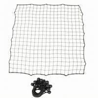 Black Soccer Rebound Net Outdoor Reinforced Border Net Hand-Finished Athletic Equipment Weatherproof