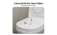 2 Pieces Toilet Seat Hinge Bolt Set Universal Fit Toilet Seat Hinge Bolt