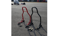Motorcycle Front Rear Wheel Stand Universal Motorcycle Rear Support Stand Versatile for Garage, Workshop