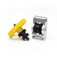 Extruder Gear Assembly Hardened Steel Filament Drive Gear Assembly Set Consistent Extrusion for Makers