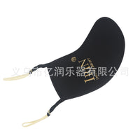 纯棉小提琴腮柔软舒适防滑肩垫软初学者成人配件腮托布提琴配件