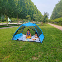 Pop-Up Beach Tent Automatic Portable Sun Shelter for Camping and Outdoor Activities
