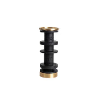 Sculptural Candle Holder Architectural Candlestick Holders Sturdy for Tabletop