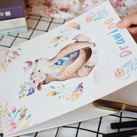 Kids Cartoon Sketchbook A4 Blank Thickened Coil Sketch Paper for Art Students Drawing