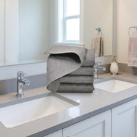 Thickened Magic Cleaning Cloth, Microfibre Cloth, Magic Wipe Bathroom Drying, Without Streaks, Lint-wicking Absorbent 5-Pack