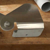 Aluminum Downspout Hinge Rust Resistant Home Drainage Hardware Two-leafLeaf