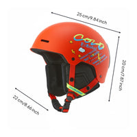 Children's Ski Helmet Impact Resistant Kids Snowboard Helmet Shock-Absorbing for Children, Girls, Skiing, Snowboarding