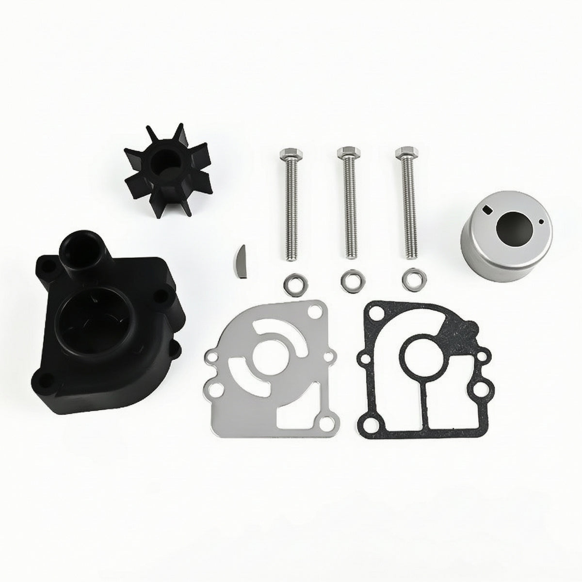 Water Pump Impeller Repair Kit Replacement Water Pump Impeller Kit with Housing for Mechanics