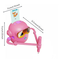 Automatic Drawing Robot Music Playback Intelligent Sketching Robot Child-Centered Creative Doodler for Young Children, Playroom