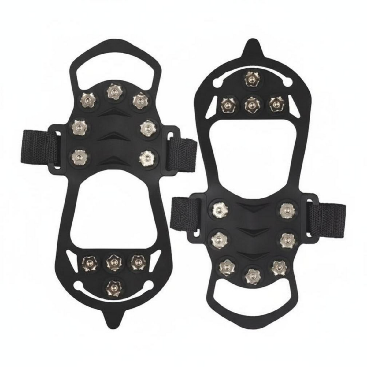 Ice Cleats, 11-Tooth Non-Slip, Hiking, Outdoor Gear