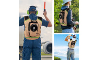 Portable Air-Cooling Vest with Fan Reflective Cooling Vest Adjustable Lightweight for Golfers, Outdoor Work