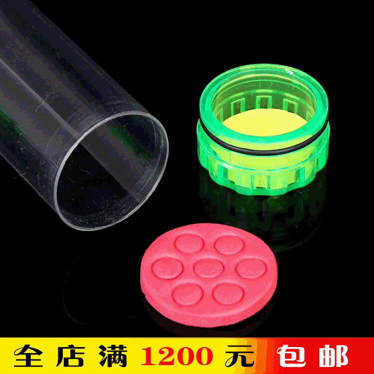 Fishing Float Storage Tube with Sealed Cap, Transparent Fishing Bobber Container for Angling Accessories