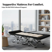 Adjustable Recliner lounger bed Foldable Design Folding Bed Padded pad for Hospital