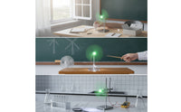 Educational Wind Generator with LED DIY Wind Turbine with Propeller Compact DC Motor Generator Renewable for Students
