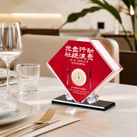 Clear Acrylic Serviette Holder, Modern Minimalist Napkin Dispenser for Kitchen, Square Flat Paper Tableware Organiser