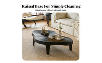 Irregular Outline Wood cross-section Table Tree growth pattern Top Home Furniture Irregular Shape adaptable Use for Homeowners