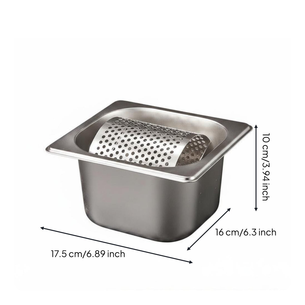 Long-Lasting Burger Bun Butter Roller Easy to Clean Stainless Steel Butter Roller Heat Resistant Kitchen Utensil Large Capacity for Chefs, Restaurant