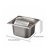 Long-Lasting Burger Bun Butter Roller Easy to Clean Stainless Steel Butter Roller Heat Resistant Kitchen Utensil Large Capacity for Chefs, Restaurant