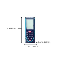Accurate handheld digital rangefinder