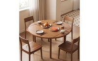 Foldable Folding Dining Table Compact Wooden Dining Table Small Furniture Portable for Kitchen