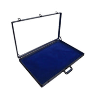 Portable Display Case with Acrylic Lid Sturdy Aluminum Alloy Card Case Safeguarding Showcase Secure for Collectors