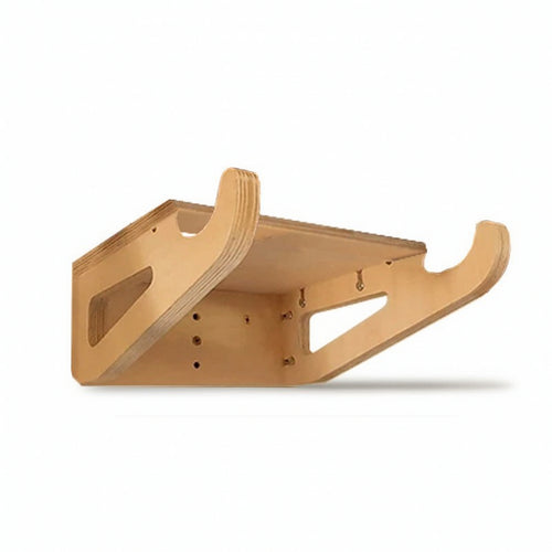 Wooden Bike Hanger Compact Bike Wall Mount Elegant for Apartment