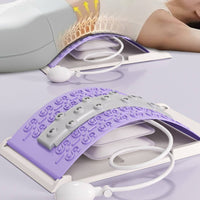 Posture Correction Stretcher Pressure Relief Waist Stretch Board Adjustable Back Relaxation Board Acupressure Nodes for Office Workers, Home