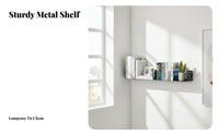 Floating Shelf Minimalist Design Picture shelf Space-Saving for Bedroom, Renters