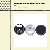 Motorcycle Instrument Bracket, Speedometer Relocation Mount, Vibration-Resistant Support, Compatible with SR400-3