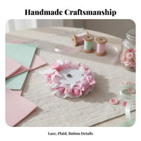 Lace Pin Display Holder DIY Craft Ita Bag Decorative Pin Adorable Pin Decorative Pin Candy Themed Ita Bag Insert Handmade