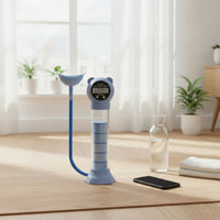 Handheld Breathing Training Device Digital Respiratory Exerciser with Counter Lightweight Respiratory Muscle Exerciser Food Grade for Adults