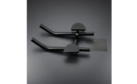 Cycle Handlebar Armrest Aluminum Alloy Clamp-on Handlebar Armrest Textured Grip Adjustable