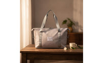 Travel Duffel Bag with Trolley Sleeve Waterproof Duffel Bag with Wet Compartment Large Capacity Versatile for Travelers