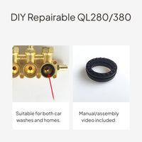 Pressure Washer Pump Gasket Support Ring for 280/380