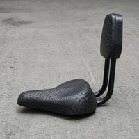 Bike Seat with Backrest Comfortable Cycle Saddle Padded Bike Seat with Back Support for Adults, Commuters, Casual Riding, Commuting