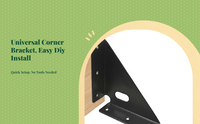 Heavy-Duty 90° Angle Bracket